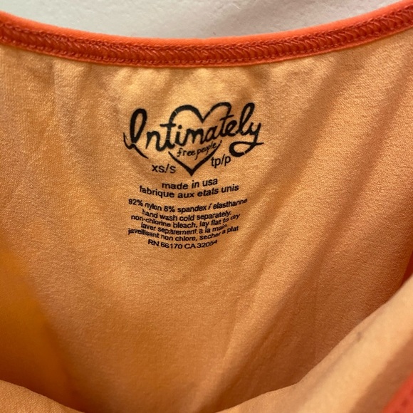 FREE PEOPLE | PEACH BODYCON DRESS - Picture 4 of 4